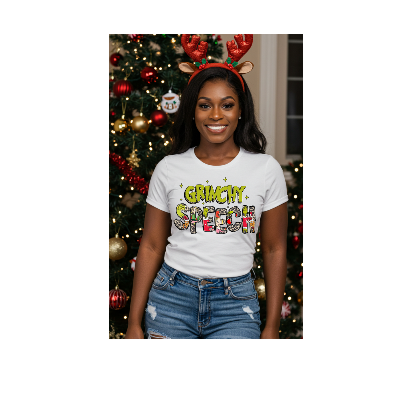 Grinchy Speech Teacher Shirt