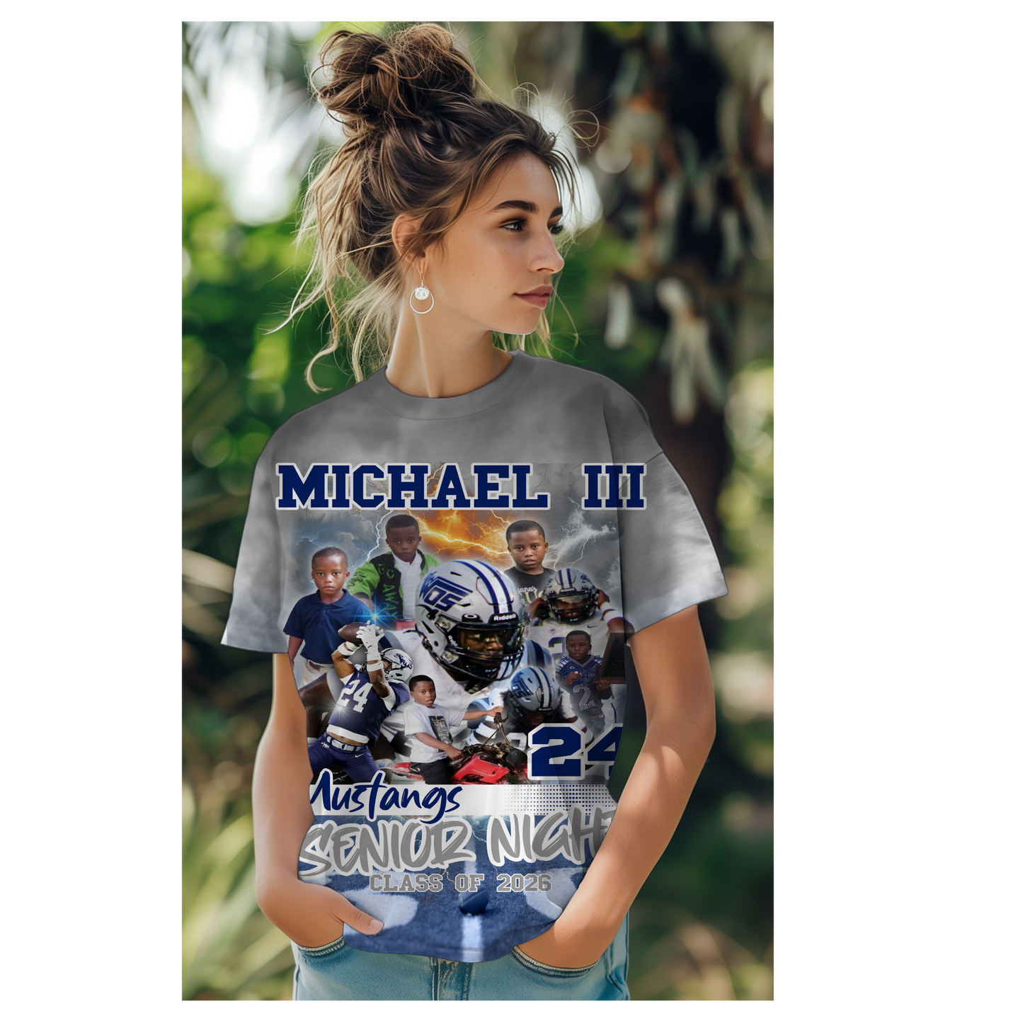 SENIOR NIGHT 3D SHIRT