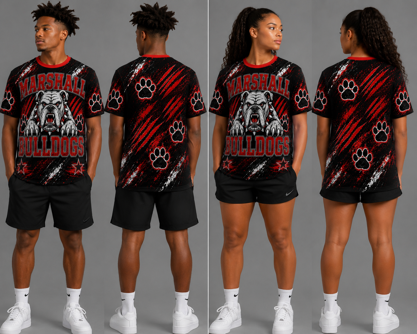 Marshall Bulldog sublimation jersey