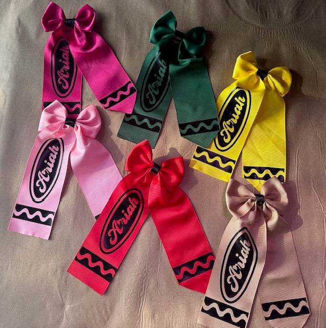 Crayon Bows