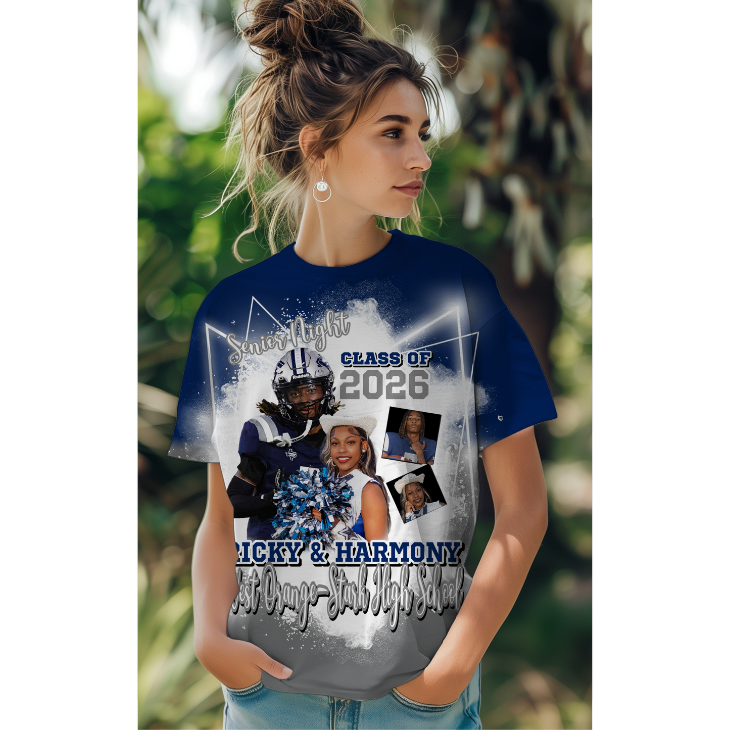 Ricky & Harmony Senior Night Shirt