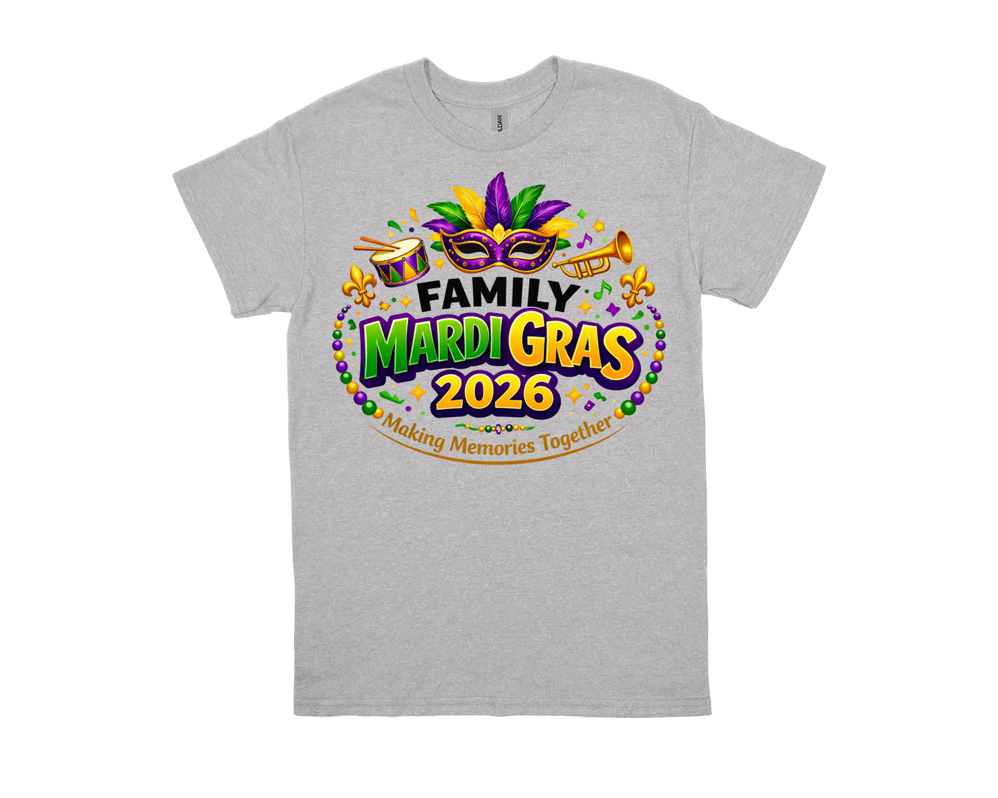 Family Mardi Gras Shirts