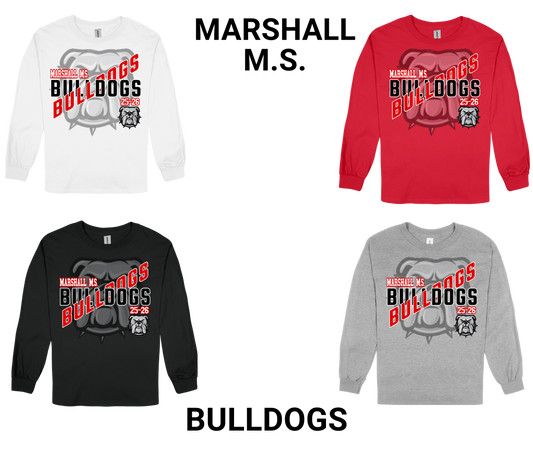 Marshall M.S.- LONG SLEEVES SPIRIT SHIRT