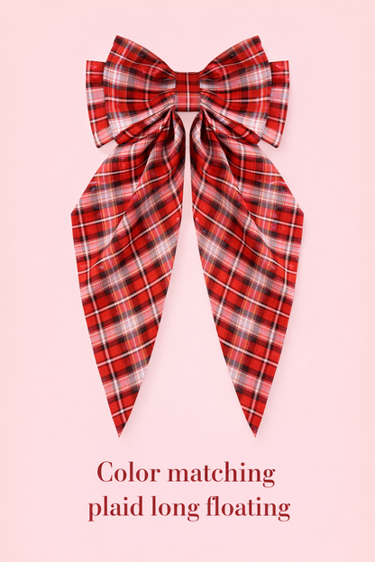 Plaid/Polka Dot Bows