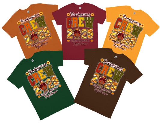 Thanksgiving Crew Shirts