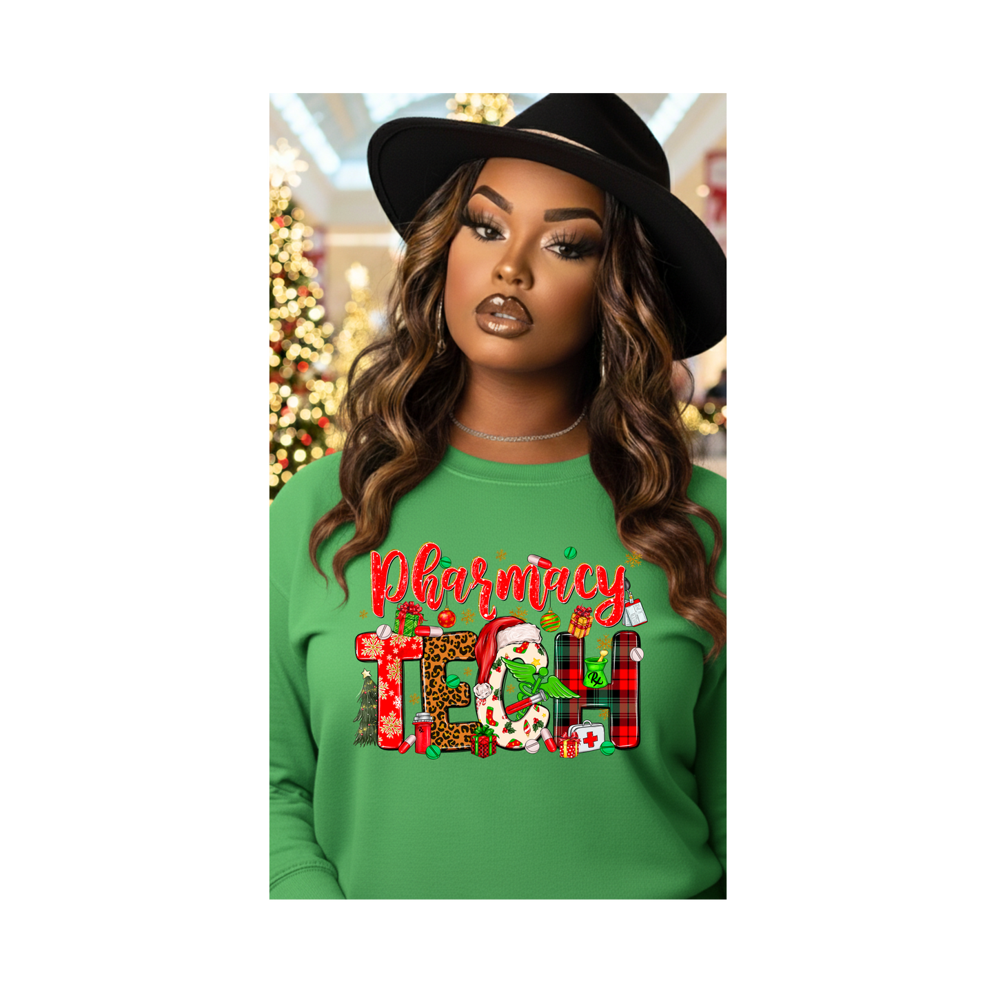 Pharmacy Tech Christmas Pullover