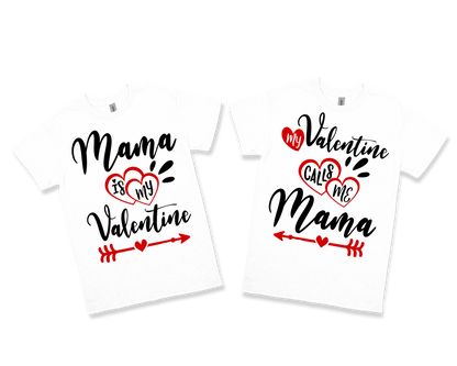 Mom/Daughter or Mom/Son Valentine's Shirts