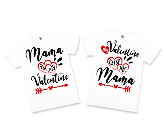 Mom/Daughter or Mom/Son Valentine's Shirts