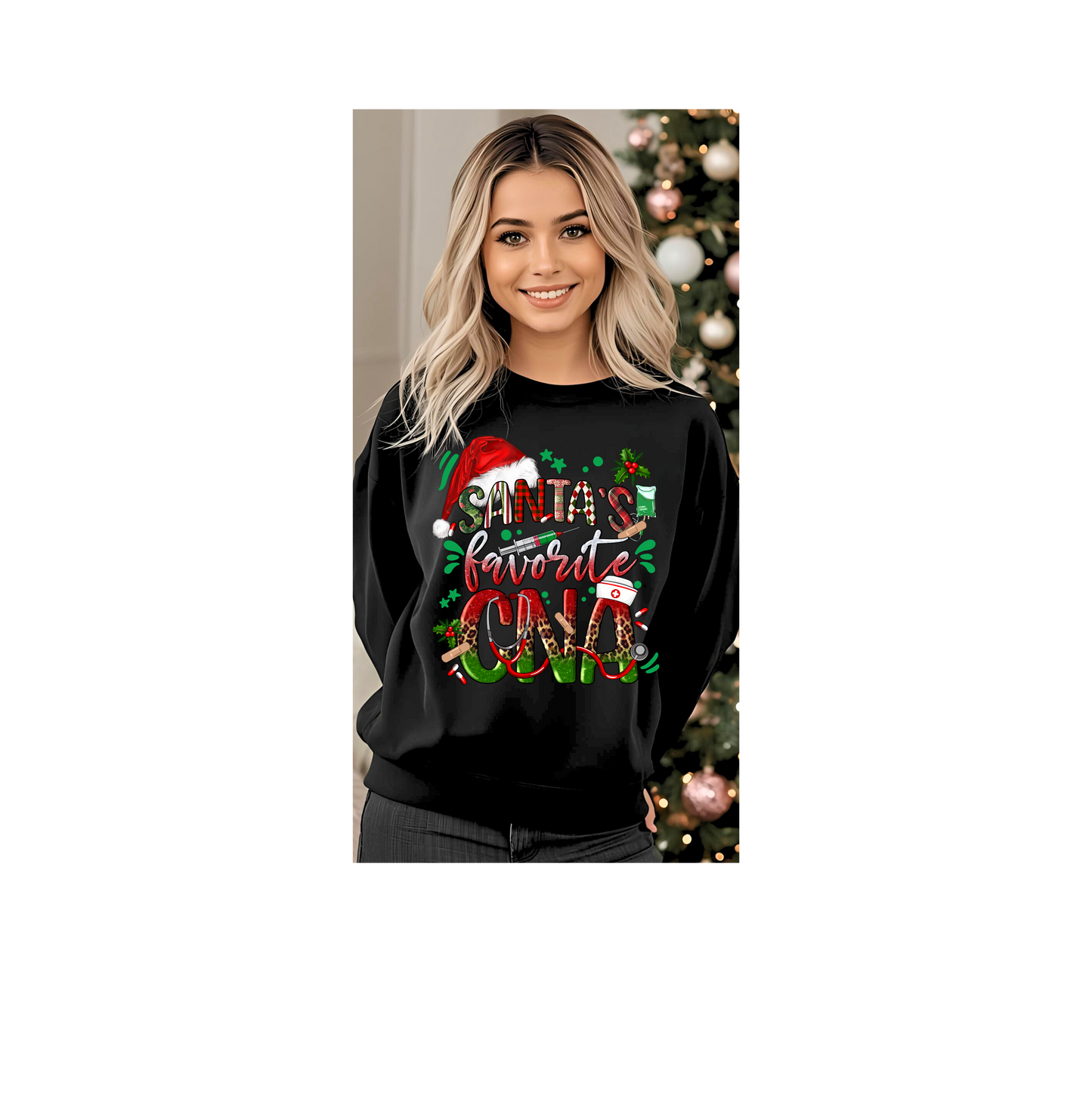 Santa's Favorite CNA Pullover