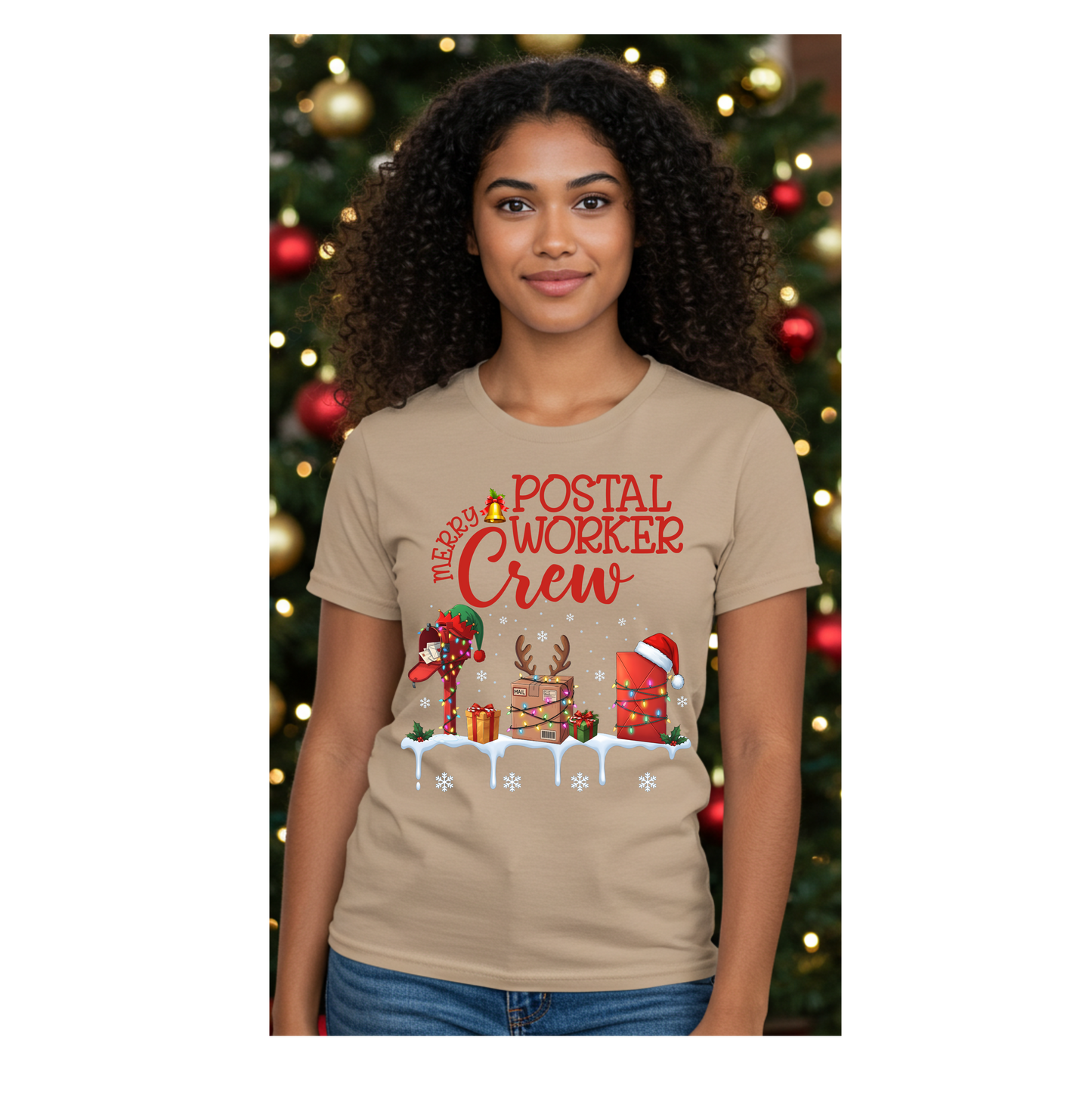 Merry Postal Worker Crew