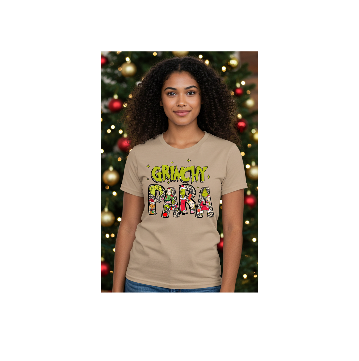 Grinchy School Para Shirt