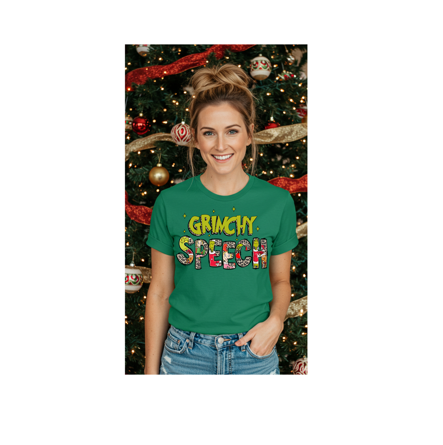 Grinchy Speech Teacher Shirt