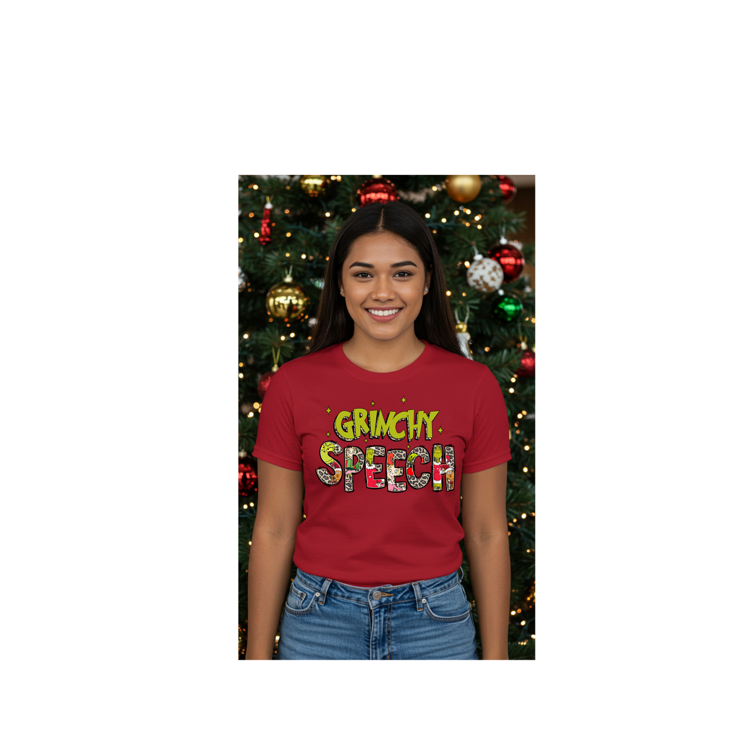 Grinchy Speech Teacher Shirt