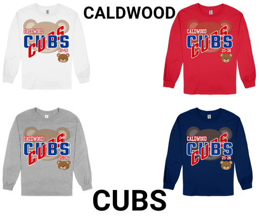 Caldwood Cubs-LONG SLEEVE SPIRIT