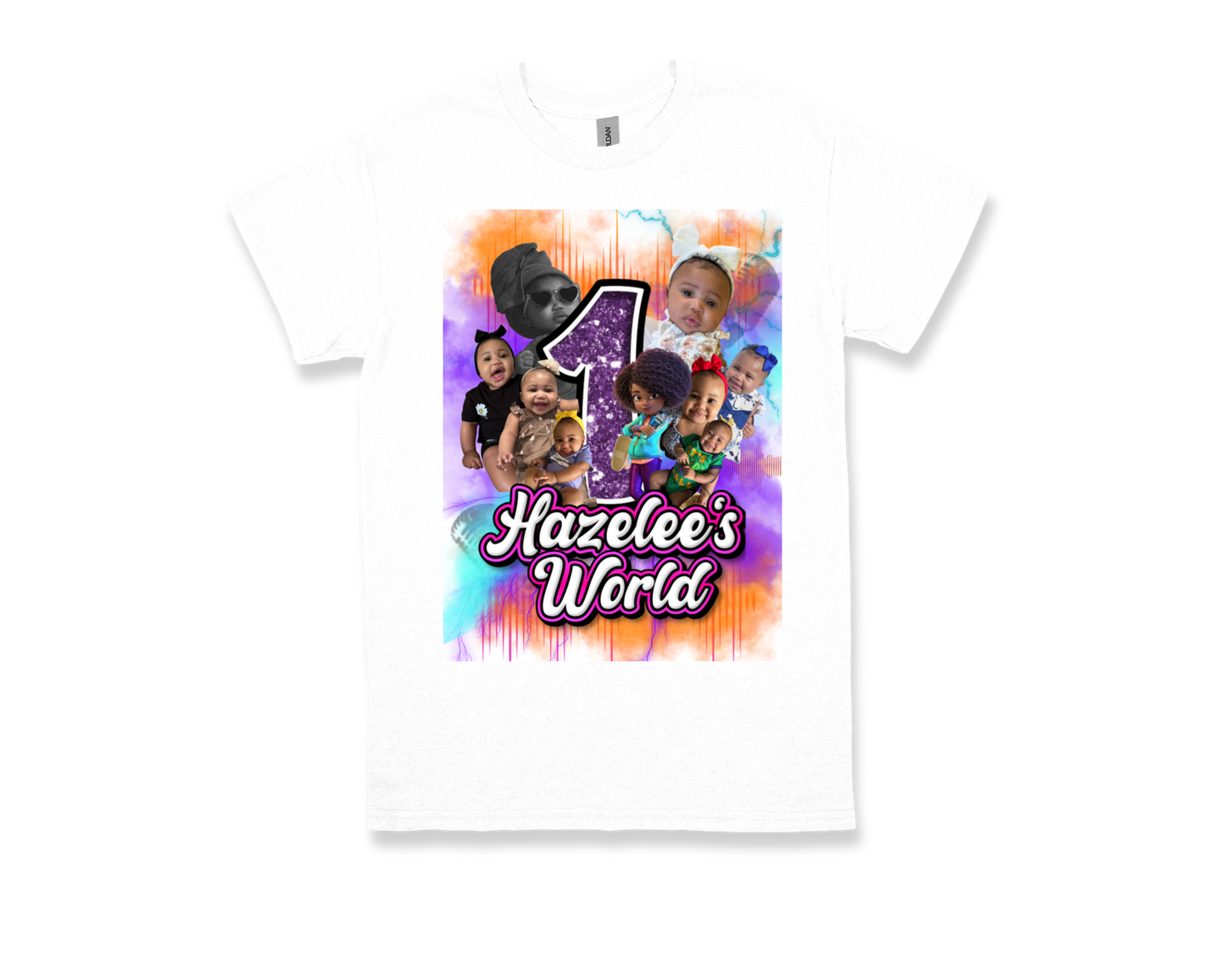 Hazelee's 1st Birthday Shirt