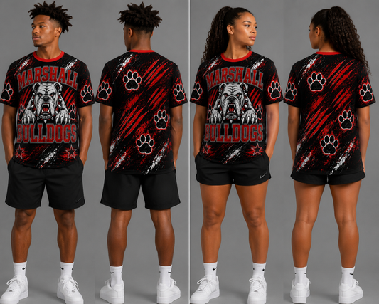 Marshall Bulldog sublimation jersey