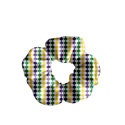 Mardi Gras Pants Set with Scrunchie