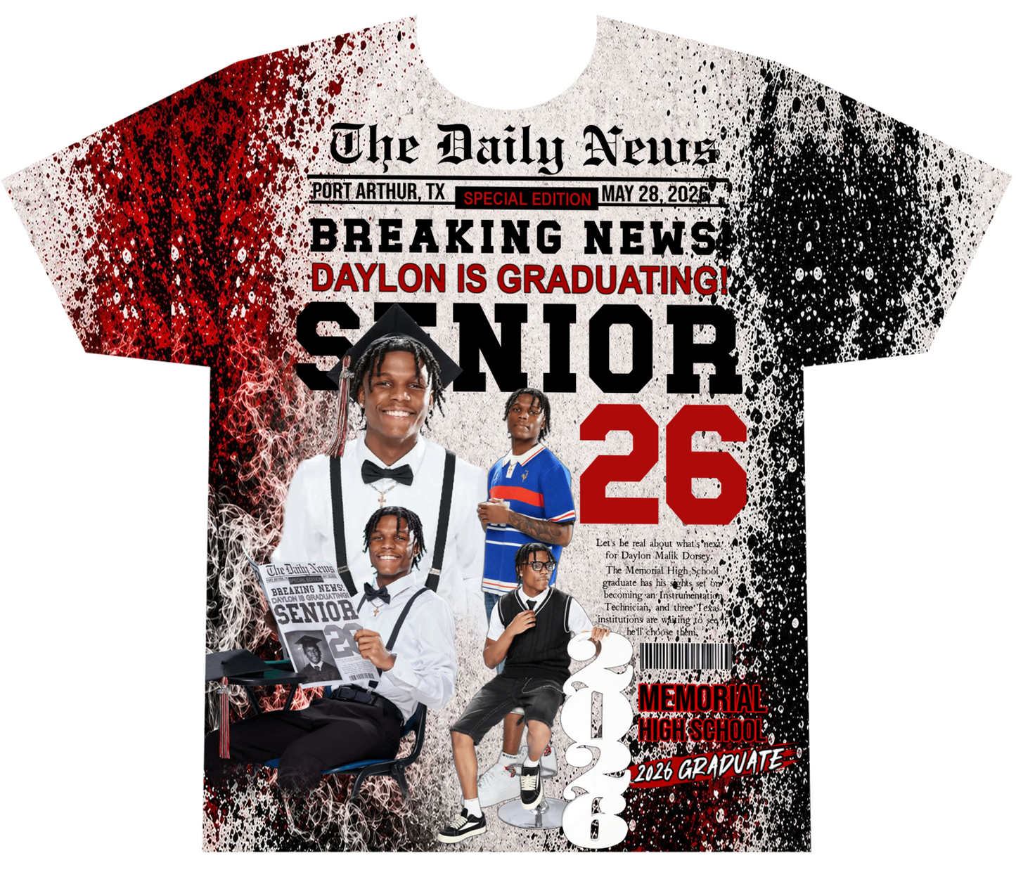Daylon's Grad Shirt #2