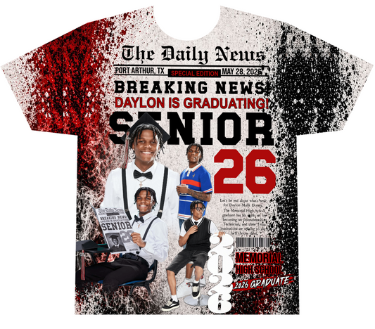 Daylon's Grad Shirt #2