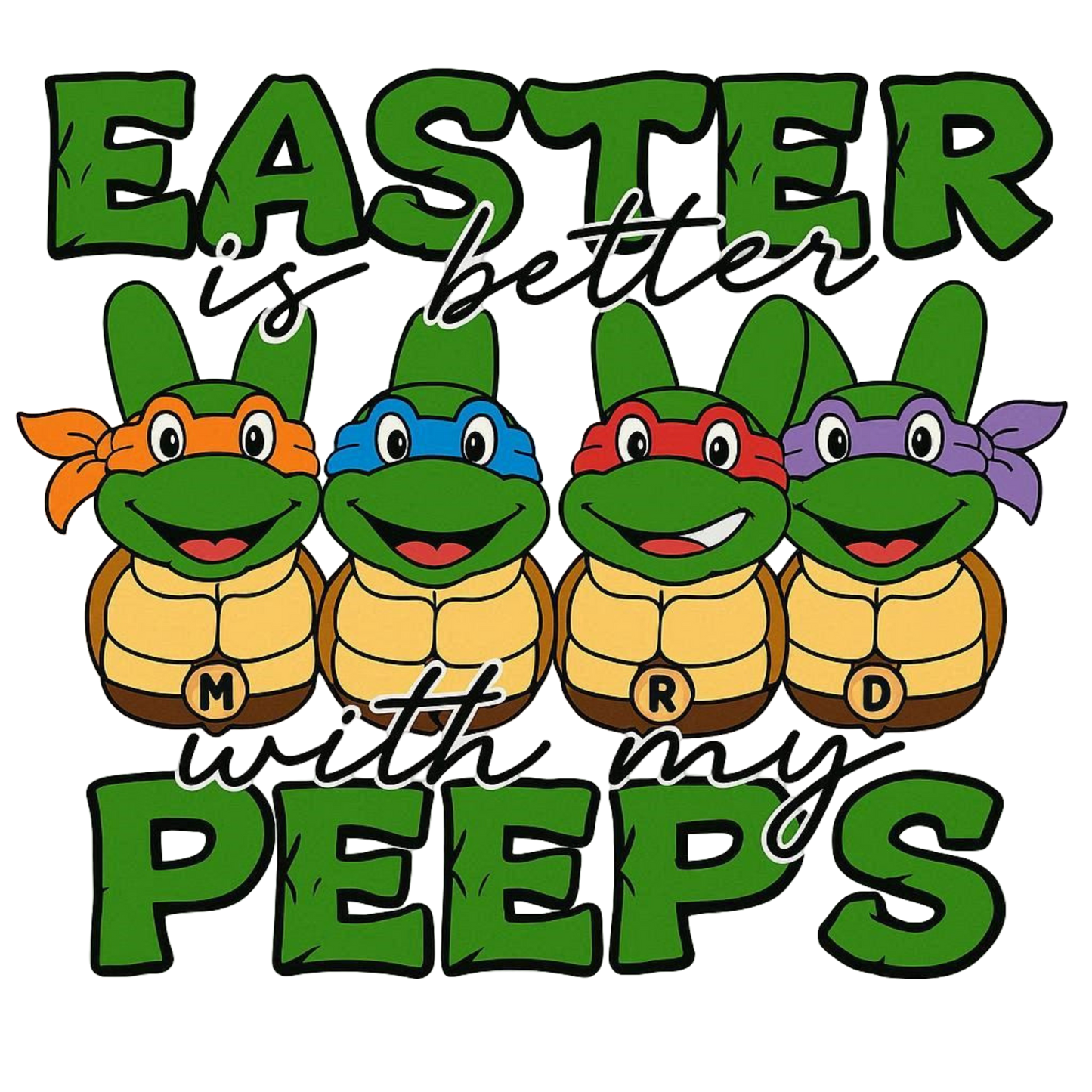 Easter Peeps(Ninja Turtles)